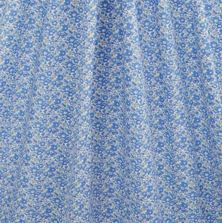 Tissu Liberty New Betsy Ann Bleu - OEKO TEX