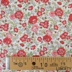 Tissu Liberty New Felicite F Cerise - OEKO TEX