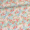Tissu Liberty Poppy and Daisy Bleu, vert et rose - OEKO TEX