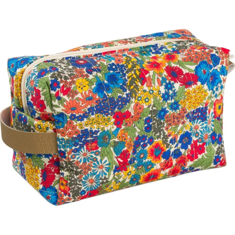 Tissu Liberty Tana Lawn - Margaret Annie A - Rouge et bleu