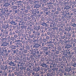 Tissu Liberty Tana Lawn - Meadowland rose et violet - OEKO TEX