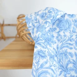Tissu Liberty Tana Lawn - Sambourne - Bleu Perle
