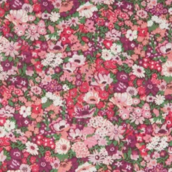 Tissu Liberty Thorpe Hill C Rose et violet - OEKO TEX