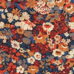 Tissu Liberty Thorpe Rouille - OEKO TEX