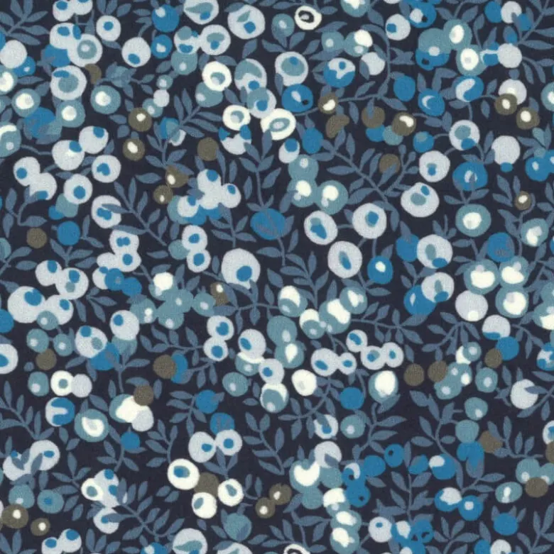 Tissu Liberty Wiltshire Bleu marine - OEKO TEX