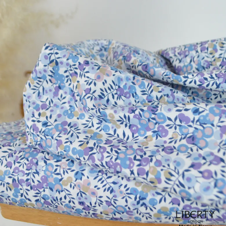 Tissu Liberty Wiltshire Lilas - OEKO TEX