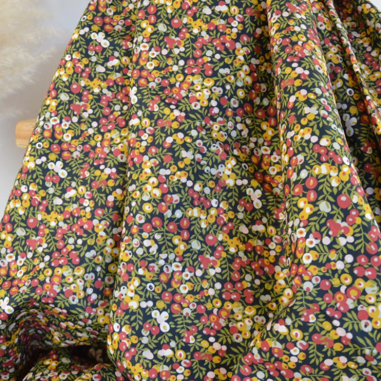 Tissu Liberty Wiltshire Moutarde - OEKO TEX
