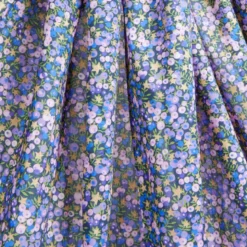 Tissu Liberty Wiltshire Star Myrtille et or - OEKO TEX