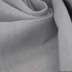 Tissu Lin coloris Gris moyen