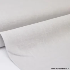 Tissu Lin GRIS PERLE