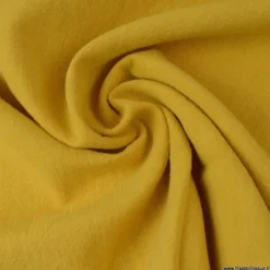 Tissu Lin Lavé Moutarde