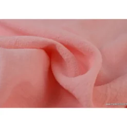 Tissu Lin Lavé Rose