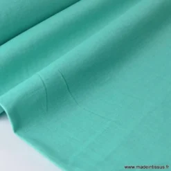 Tissu Linvert emeraude pour confection