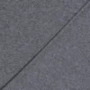 Tissu maille côtelée Lurex - Gris foncé
