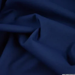 Tissu maille double stretch haut de gamme bleu foncé