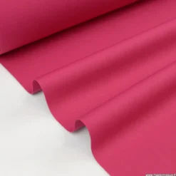 Tissu maille double stretch haut de gamme fuchsia