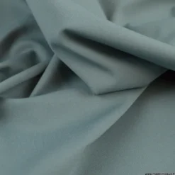 Tissu maille double stretch haut de gamme vert celadon
