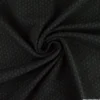 Tissu maille milano motif paisley noir