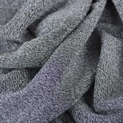 Tissu maille pailleté Aurora Argenté