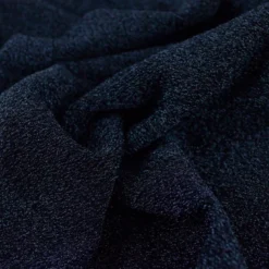 Tissu maille pailleté Aurora Bleu nuit