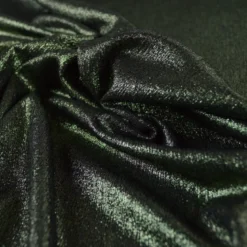 Tissu maille pailleté Shiny Vert foncé