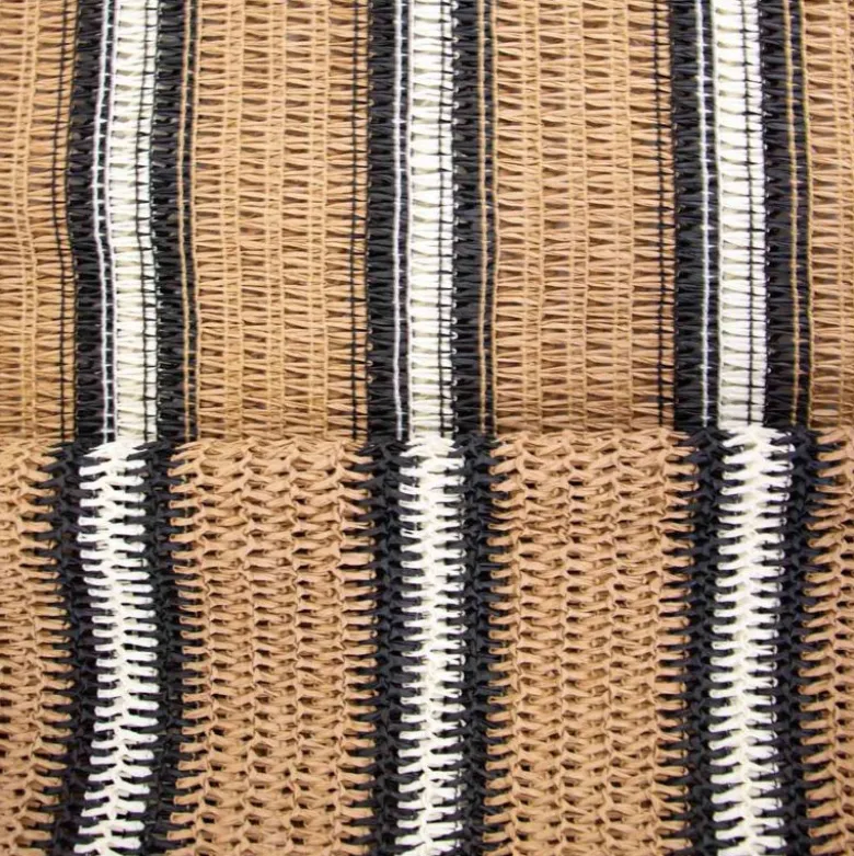 Tissu maille 100% papier raphia shoji