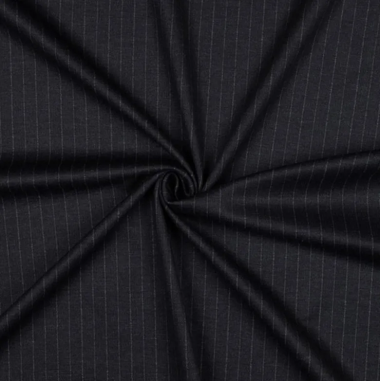 Tissu maille rayures - bleu - Jersey Milano - OEKO TEX
