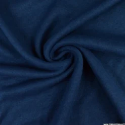 Tissu maille tricot coloris bleu marine