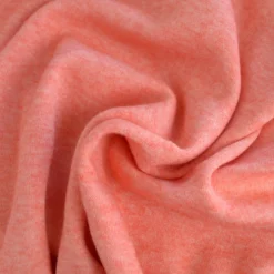 Tissu maille tricot coloris Corail