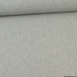 Tissu maille tricot coloris gris clair chiné
