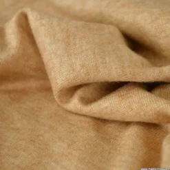 Tissu maille viscose fine - Champagne