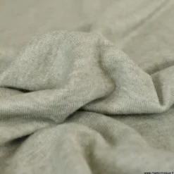 Tissu maille viscose fine - vert Kaki
