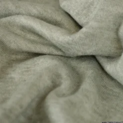 Tissu maille viscose fine - vert Kaki