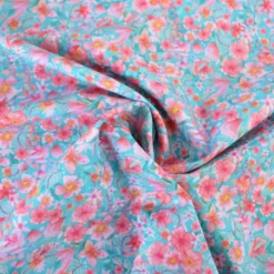 Tissu maillot de bain imprimé Darwin Flora à motif fleuri