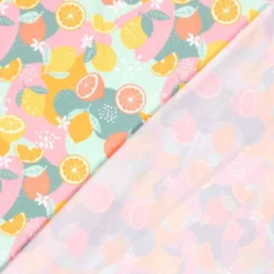 Tissu maillot de bain motif fruits - OEKO TEX