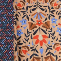 Tissu Matelassé coton Vertical Lafleur et Gerard - fleurs et graphique