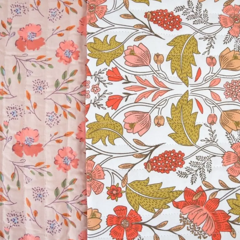 Tissu Matelassé coton Vertical Lizula - Josy