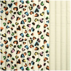 Tissu Matelassé coton Vertical Lovgr motif coeurs fond écru
