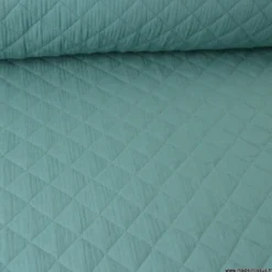 Tissu Matelassé Double Gaze OEKO TEX - Eucalyptus