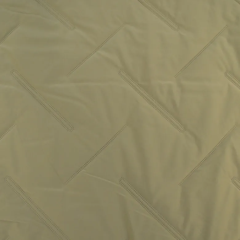 Tissu matelassé Mila Vert kaki
