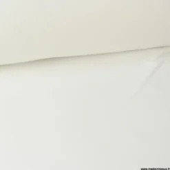 Tissu Micro polaire Blanc - OEKO TEX