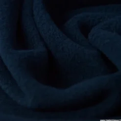 Tissu Micro polaire Bleu marine foncé - OEKO TEX