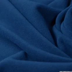 Tissu Micro polaire Bleu Toronto- OEKO TEX