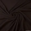 Tissu Micro polaire Chocolat Ebène - OEKO TEX