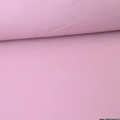 Tissu Micro polaire Rose Poudré - OEKO TEX