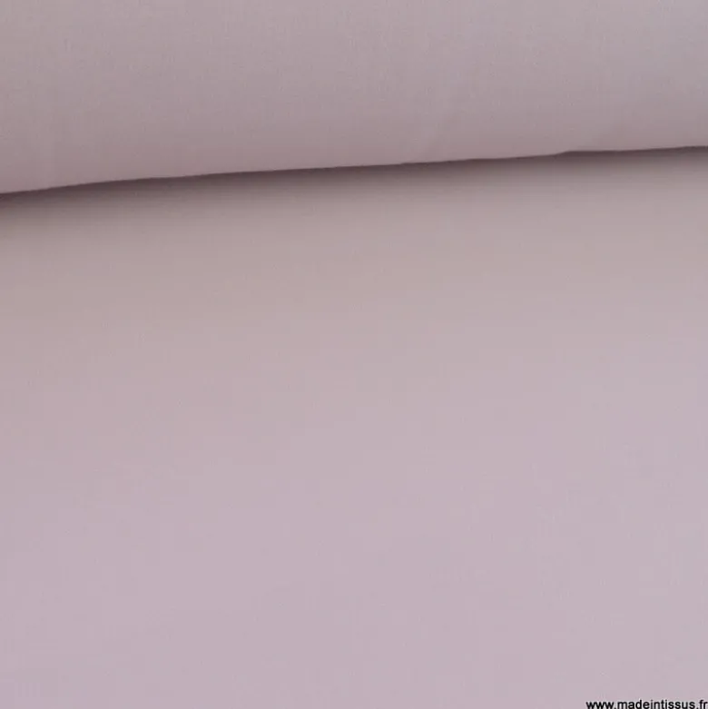 Tissu Micro polaire Rose Pudeur - OEKO TEX