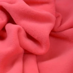 Tissu Micro polaire rose vif - OEKO TEX