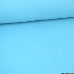 Tissu Micro polaire turquoise- OEKO TEX
