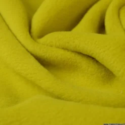 Tissu Micro polaire vert Bivouac - OEKO TEX