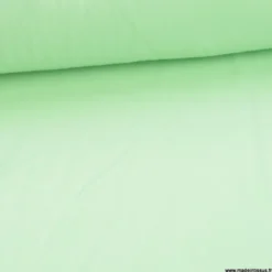 Tissu Micro polaire vert Menthe - OEKO TEX